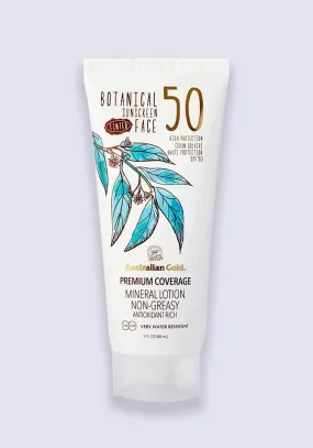 Australian Gold Botanical Tinted Mineral Face Lotion SPF 50 - Fair/Light 88ml