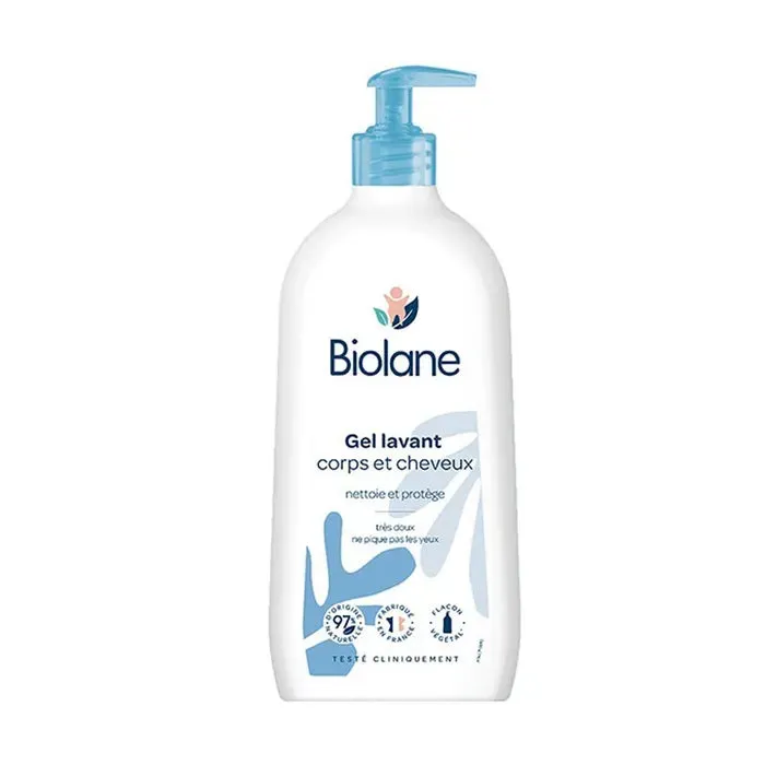 Biolane Gel Lavant Corps Et Cheveux 2 En 1