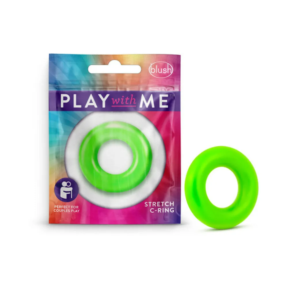 Blush Play With Me Stretch C-Ring 50-Piece Assorted Color Display