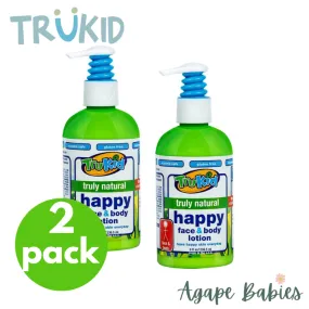 [Bundle Of 2] TruKid Happy Face & Body Lotion, 236.5 ml