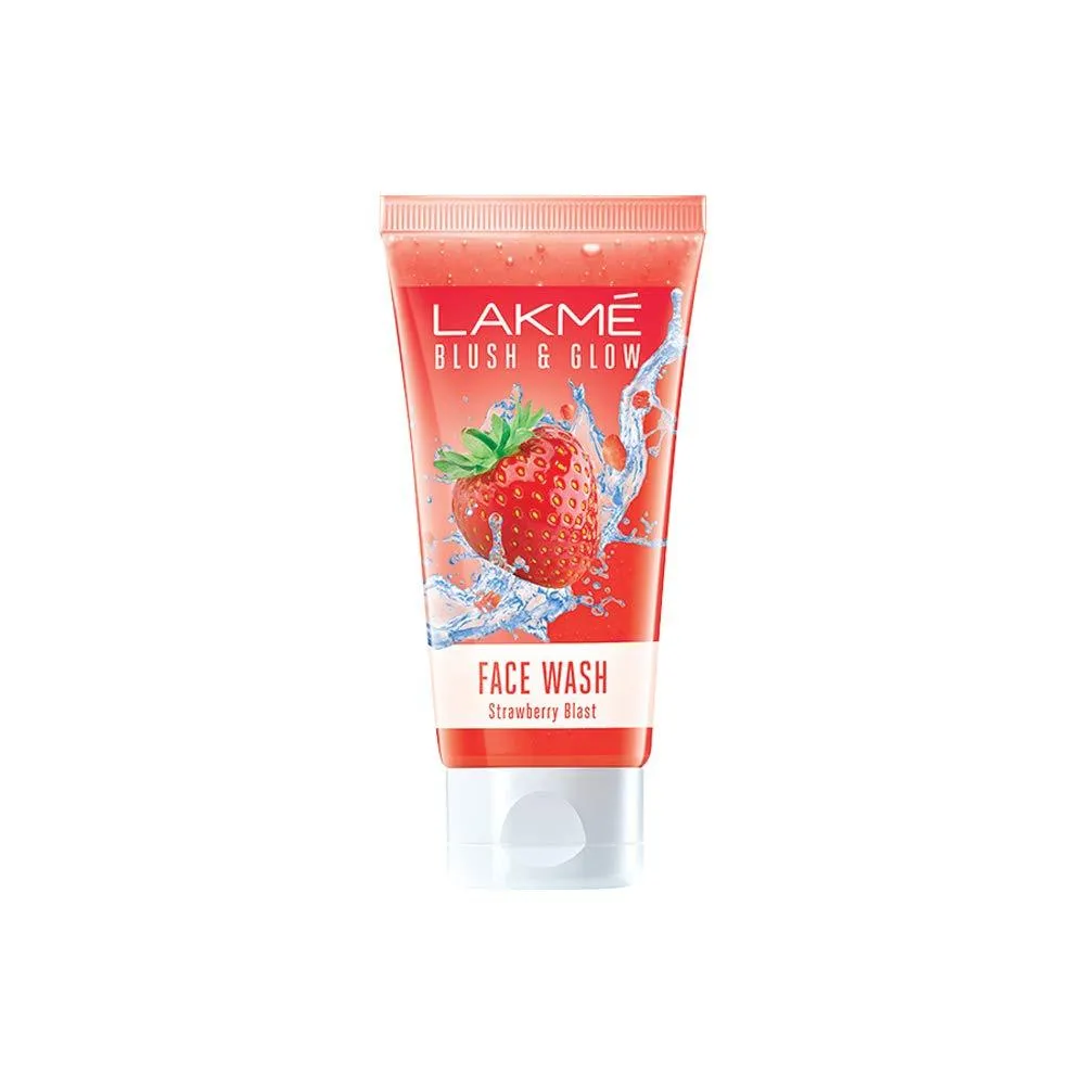 Lakme Blush & Glow Strawberry Facewash