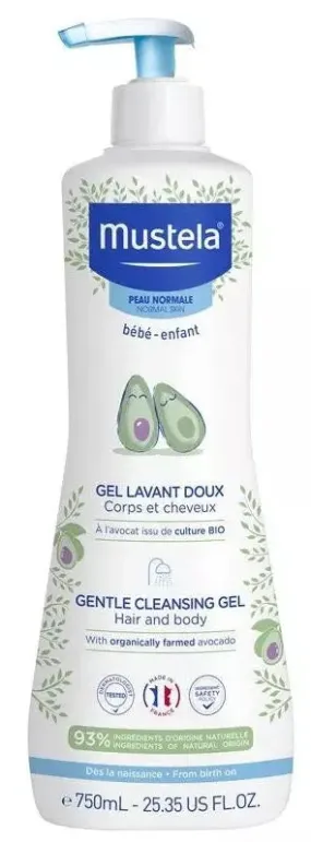 Mustela Gentle Cleansing Gel (750ml)