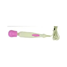 My Miracle Massager 2 Speed 120 Volt 10.5 inch White With Pink