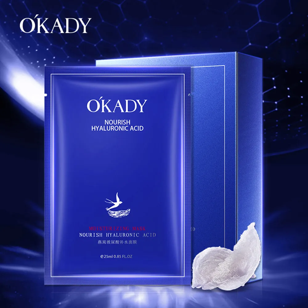 OKADY - Glowing Skin Hydrating Face Mask with Moisturizing and Nourishing Properties