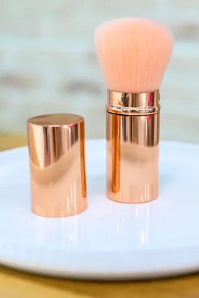 Rose Gold - Telescopic Powder Brush