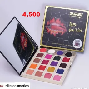 Zikel Lips/Lipstick Palette- Lips Don't Lie